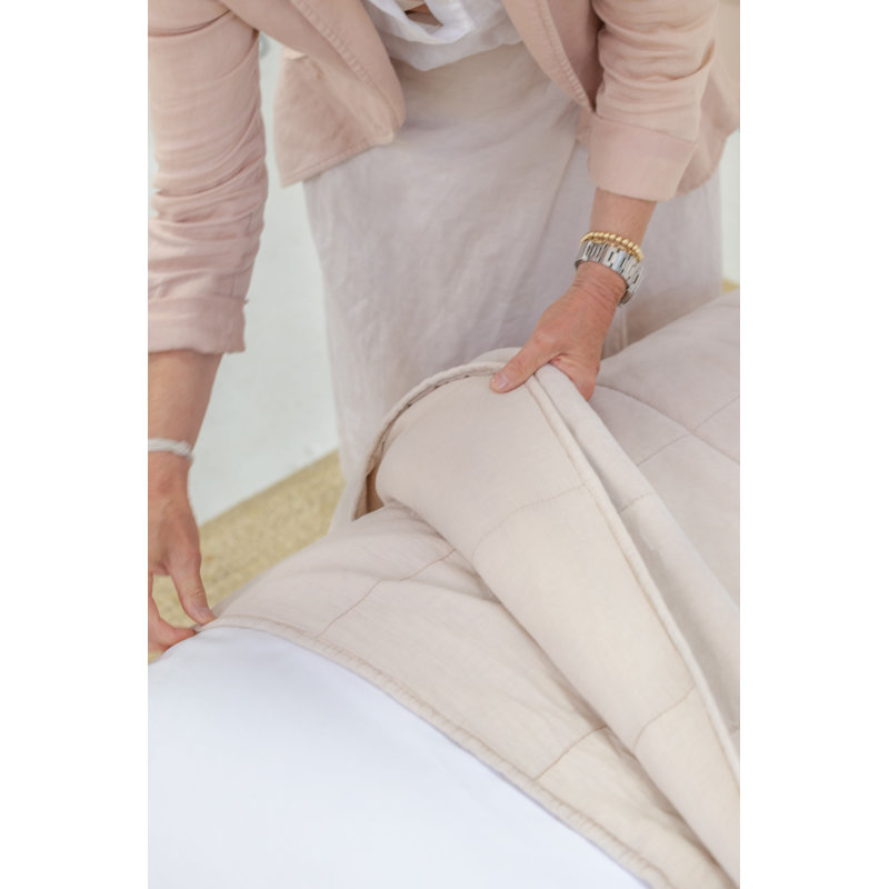 Amsterdam Velvet Coverlet, Queen Coverlet/Bedspread, Blush