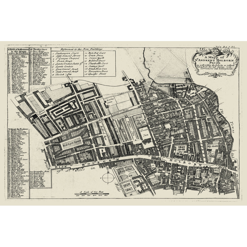 Quays Of London I - Wrapped Canvas Art Prints, 30cm H x 46cm W x 3.8cm D