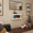 Wall Mounted Led Electric Fireplace With Floating Mantel,Remote Control Adjustable Heat-164550679