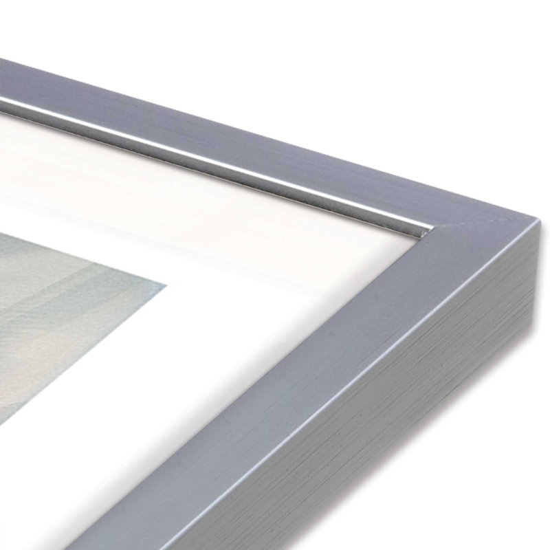«Soft Morning Sky», H 25,25 po x l 37,25 po, Chrome poli