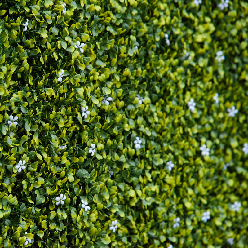 50cm Faux Evergreen Hedge