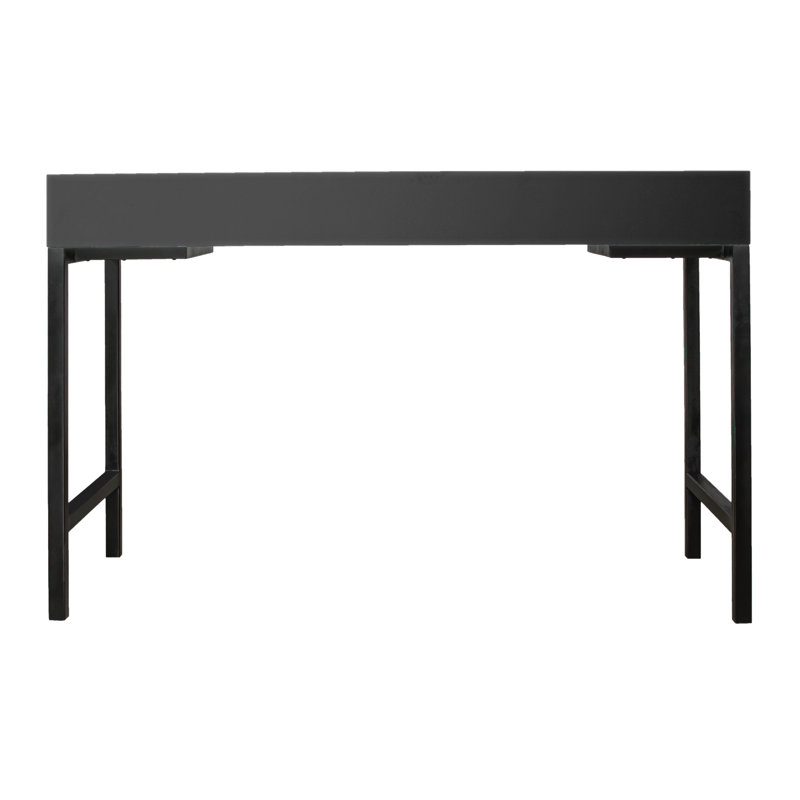 Maple Writing Desk, Black