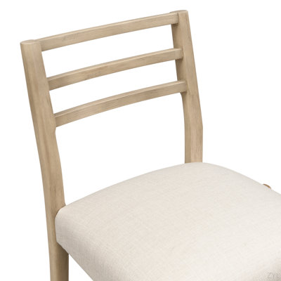 COUNTER STOOL WITH LADDER BACK (SET OF 2)