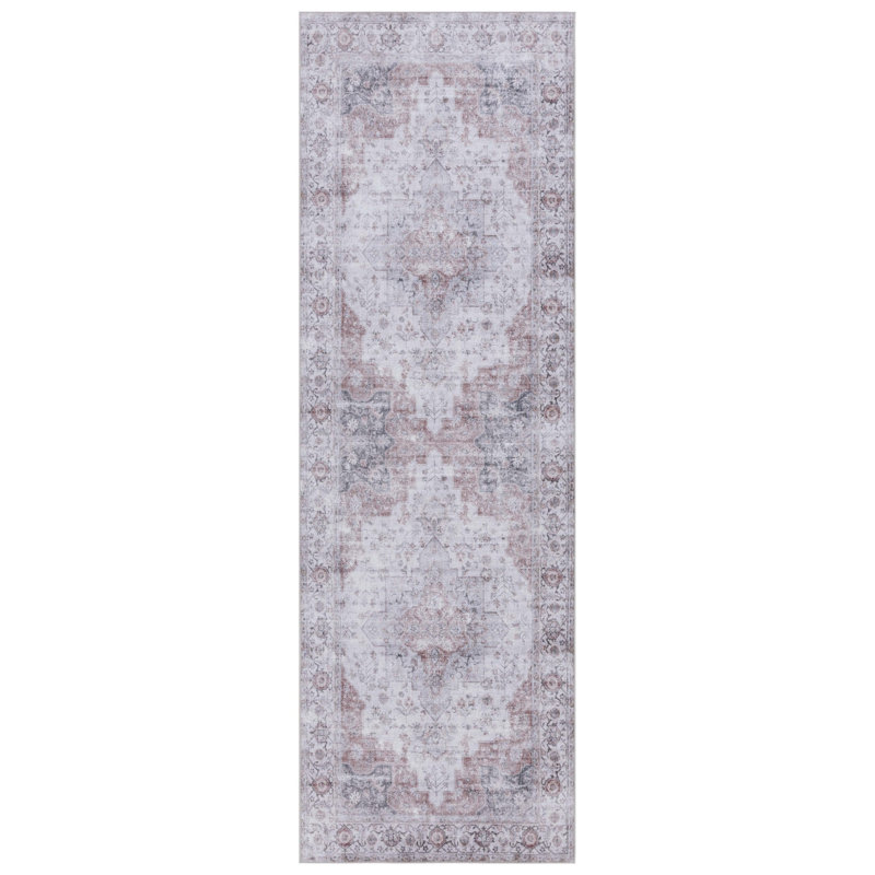 Melaya Performance Machine Washable Oriental Rug, Runner 2'6" x 8'