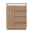 Tickhill 4-Drawer Dresser with Door, LED Lights and Glass Top-905295748