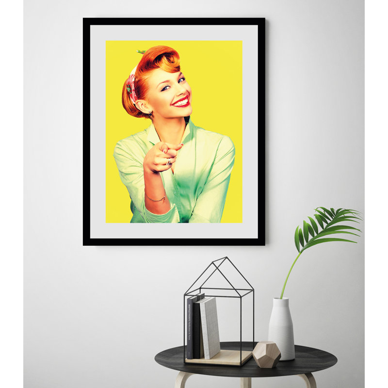 Woman - Single Picture Frame Print