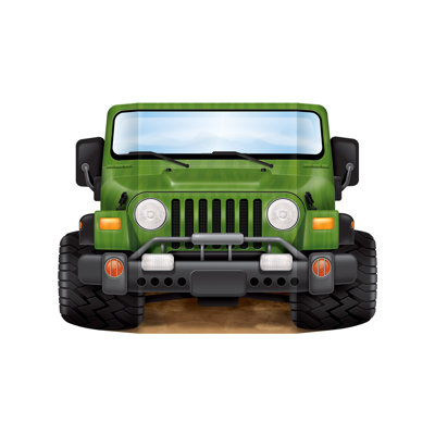 Jungle Safari Photo Prop - 3' 1" x 25" - Pack of 6