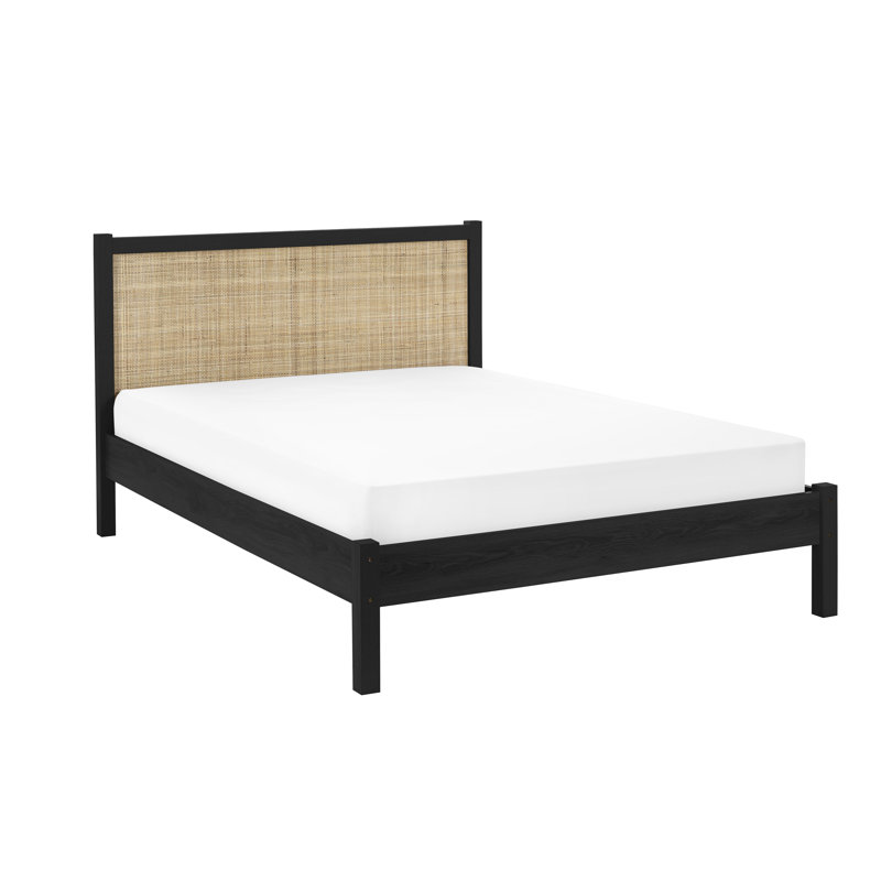 Gennaro Padstow Bed, UK King (150 x 200 cm), Black