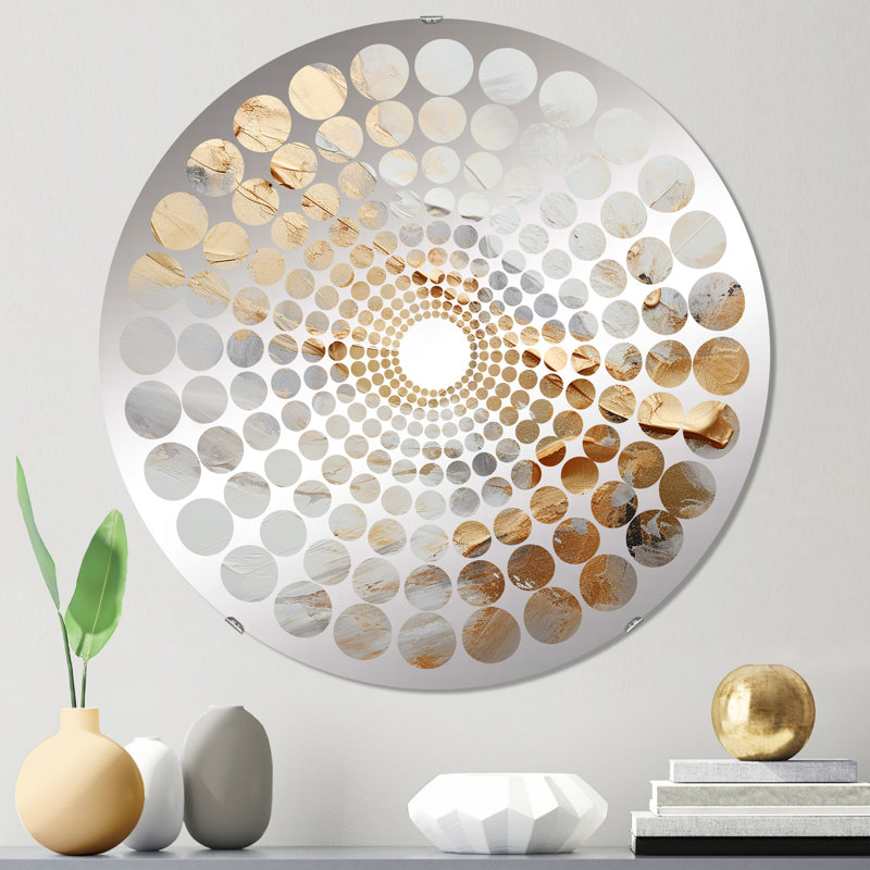Eitenior Circle Mirror, 23.6" x 23.6"