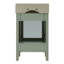Meuble-lavabo de 20 pouces avec lavabo en céramique et beaucoup de rangement - idéal pour les petites salles de bain-118003444