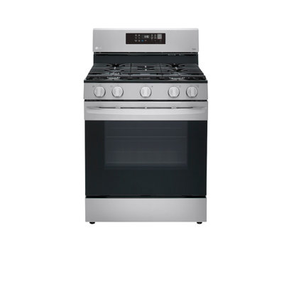 LG Smart Wi-Fi Enabled Fan Convection Gas Range with Air Fry & EasyClean®, 5.8 cu. ft.