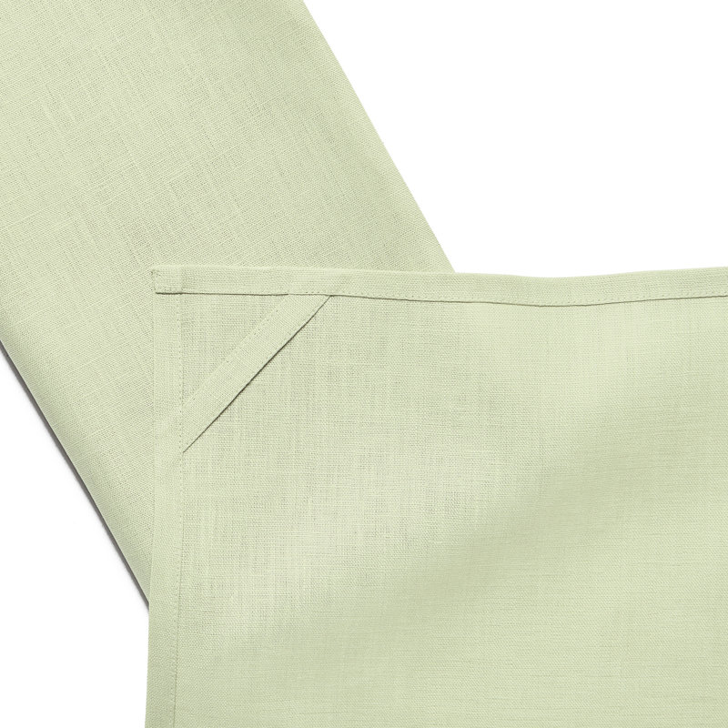 Kitchen Linen - 100% Pure Linen Kitchen Towels, Sage Green