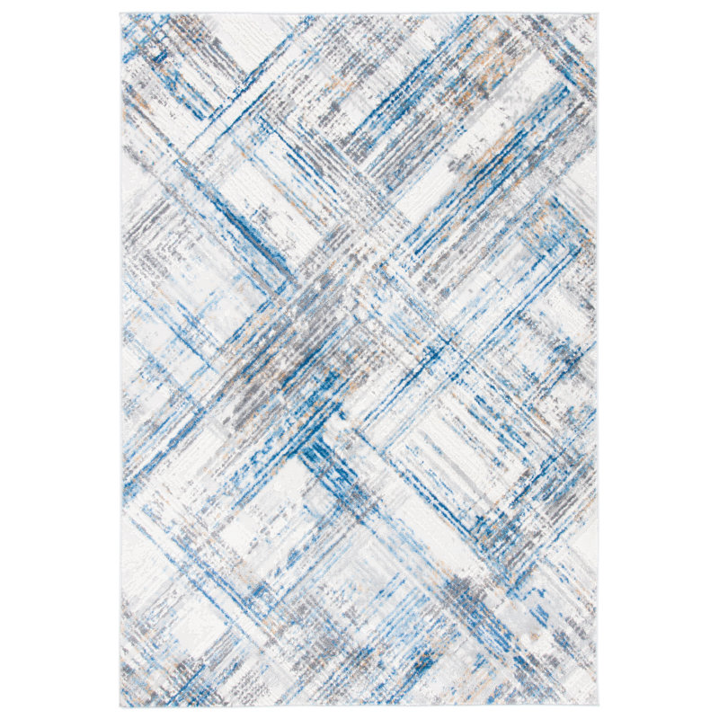 Shivan 100 Performance Geometric Rug, Rectangle 5'1" x 7'6"
