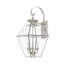 Lanterne murale d'extérieur en verre biseauté H 22,5 po Boto 3-23339335