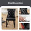 Chaise parsons capitonnée Jisha-112407589
