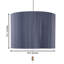 Luminaire suspendu cylindrique à 1 lumière Kiaja