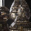 Anterria 5 - Light Antique Bronze Pendant