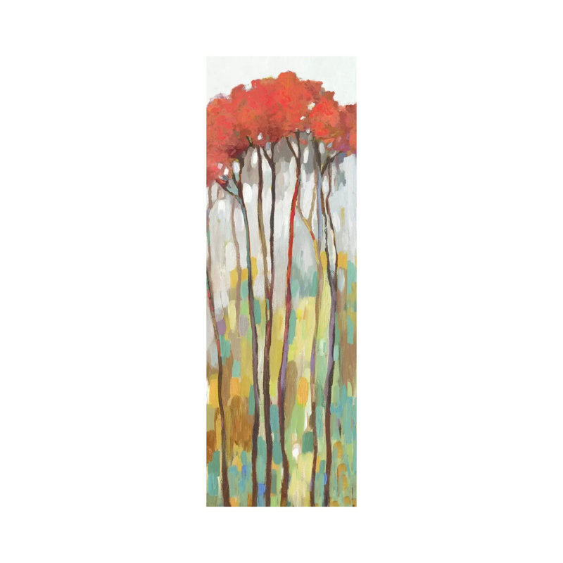 Standing Tall I by Allison Pearce - Panoramic Painting on Canvas, Wrapped Canvas, 30.48 cm H x 91.44 cm W x 1.91 cm D