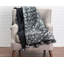 Jeté en fausse fourrure argentée Cloud9 Design-1685898349