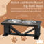 Mangeoire surélevée à 2 bols Farmhouse Style-85722015-87688135