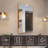 Leyat Modern Rectangle Metal Frame Wall Mirror for Bathroom-620886165-620886163