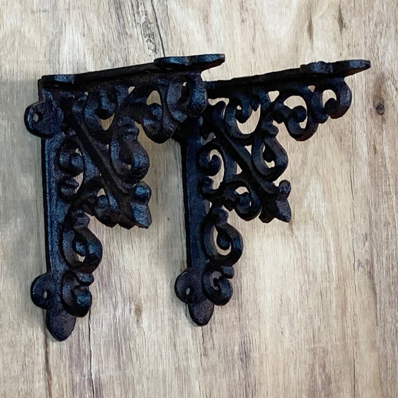 Jefferson Cast Iron Shelf Brackets