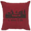 Coussin Wooded River Image - Cabin Life - Coton albâtre-996556538