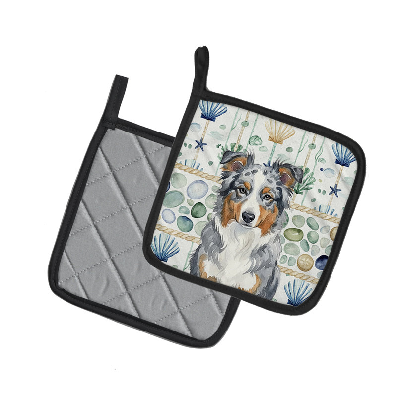 Paire de poignées Blue Merle