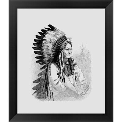 " Native Indian Chief, Sitting Bull "