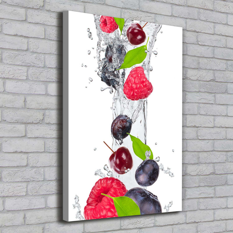 Forest Fruits - Wrapped Canvas Print