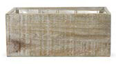 Panier en bois massif
