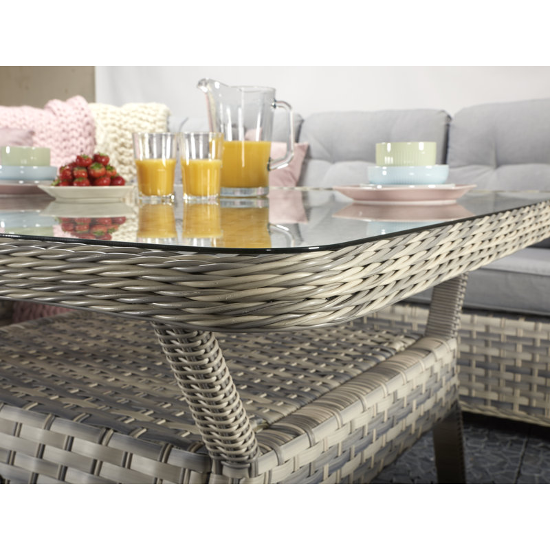 Delessite 8 Seater Dining Set with Cushions