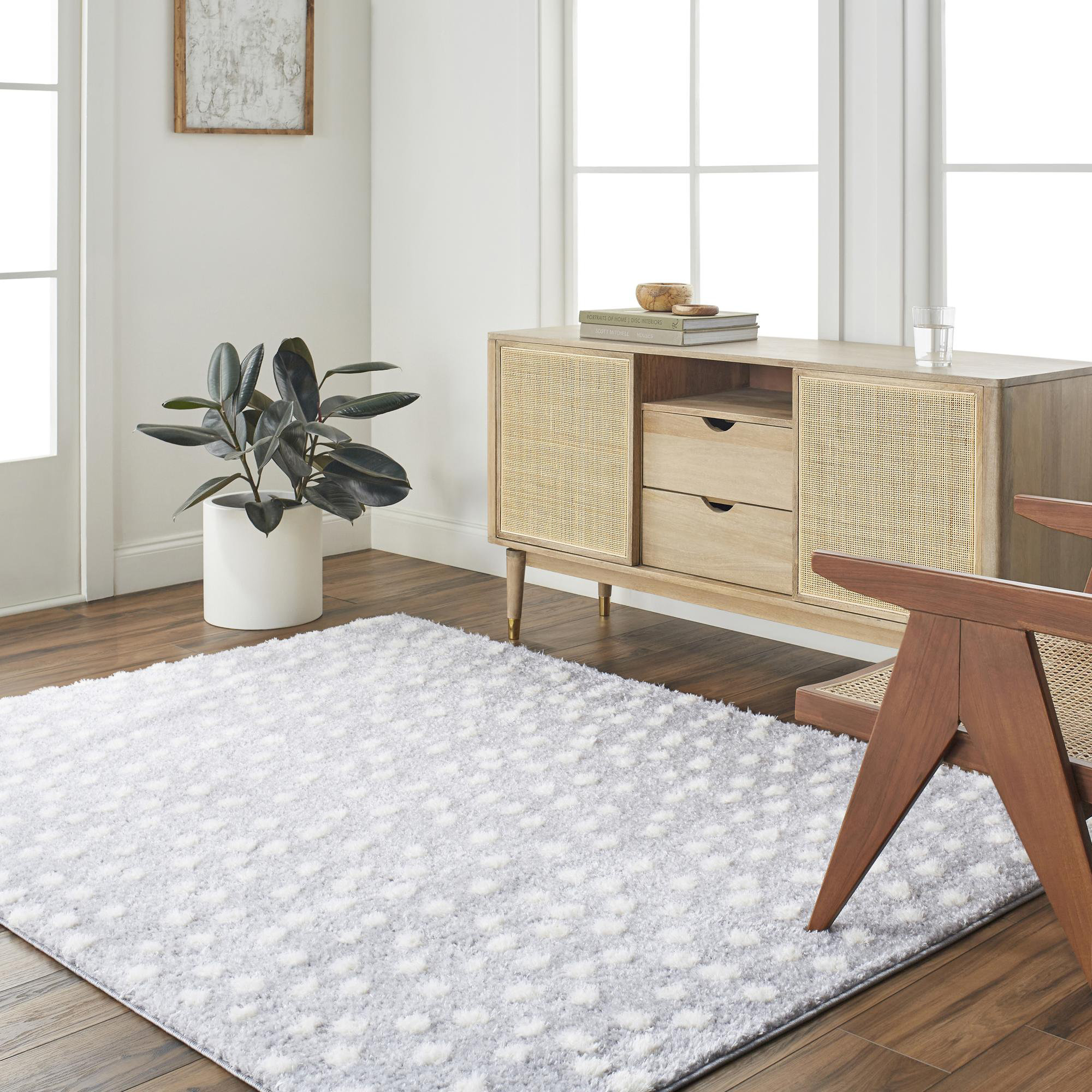 Wade Logan® Harrisonburg Polka Dots Rug & Reviews Wayfair