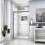 Porte de douche coulissante double l 48 po x H 76 po-121356969