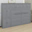 Lit escamotable mural avec armoires Murphy-505726623