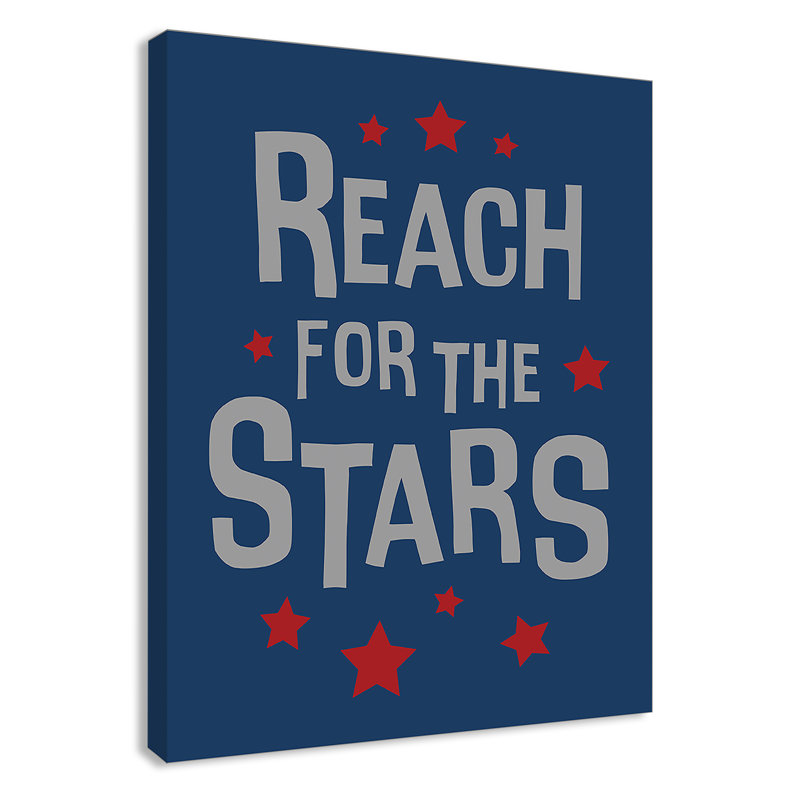 «Reach for the Stars», art sur toile, H 14 po x l 11 po x P 1,5 po