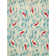 Washable Abstract Indoor Rug