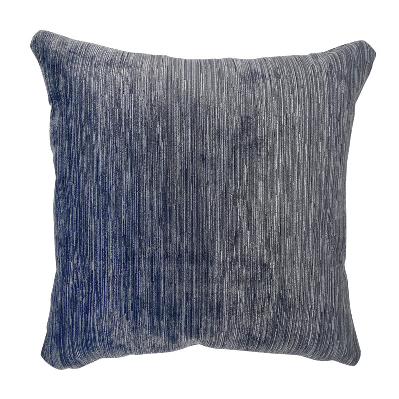 Oreiller carré M10620, 26 po x 26 po, Bleu
