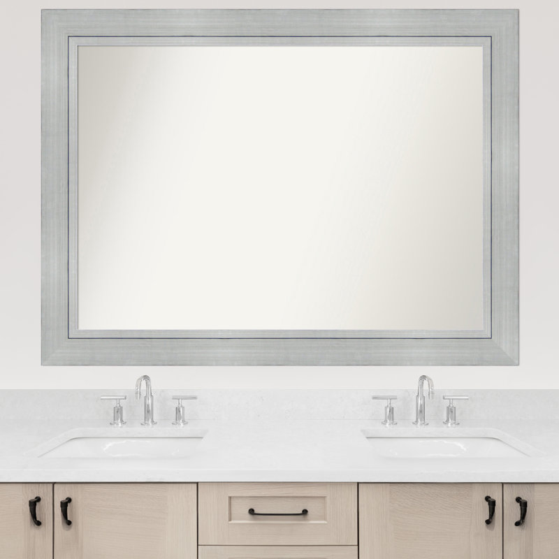 Yousef Solid Wood Wall Mirror, Rectangle, 38.25" x 51.25"
