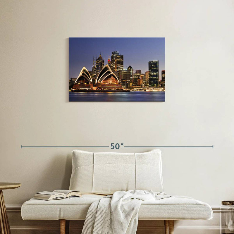 Sireci Illuminated Sydney, 20" H x 30" W