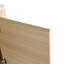 Meuble-lavabo mural 24 po avec lavabo d'art en céramique et porte à fermeture en douceur 24 po-1489329688