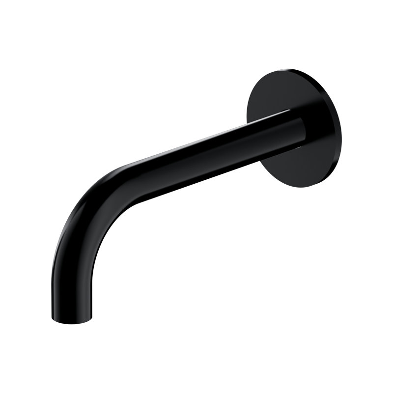 Tycho Wall-Mounted Spout, Black