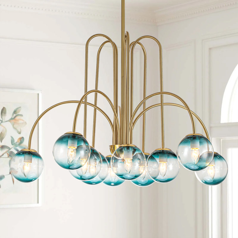 Lowndes 10 - Light Dimmable Sphere Chandelier