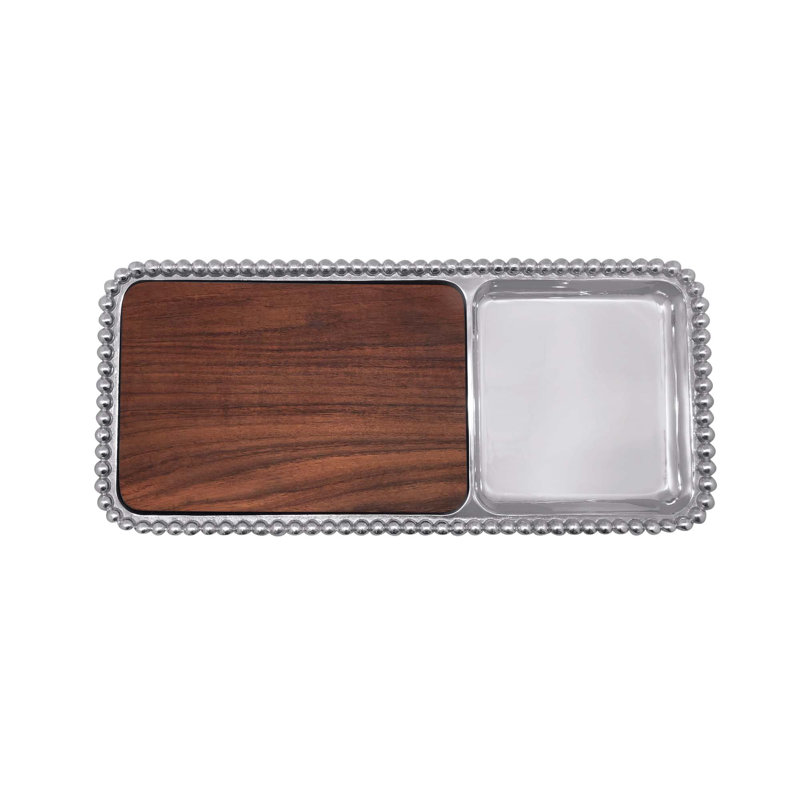 String Of Pearls Handmade Walnut Wood Cheese Board