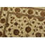 Tapis oriental traditionnel en laine / soie ivoire noué à la main 4 pi 11 po x 7 pi Agra Agra
