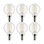 3 W, ampoule DEL à intensité variable G16,5, blanc chaud