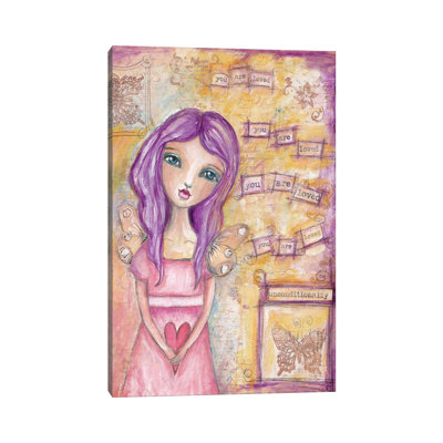 You Are Loved by Tamara Laporte - Print on Canvas
