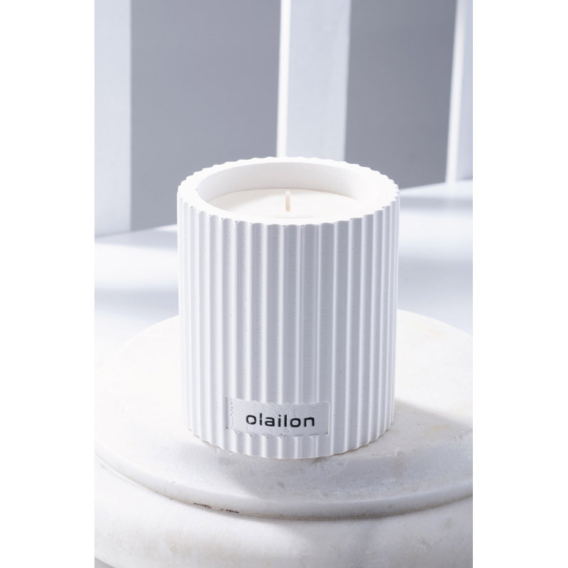 Candly Scented Tumbler Candle with Concrete Holder