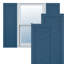 Volets à fixation fixe en PVC à panneau simple de style moderne True Fit-64427994-64427978-64428005
