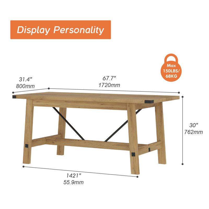 6 - Person Four Leg Dining Set